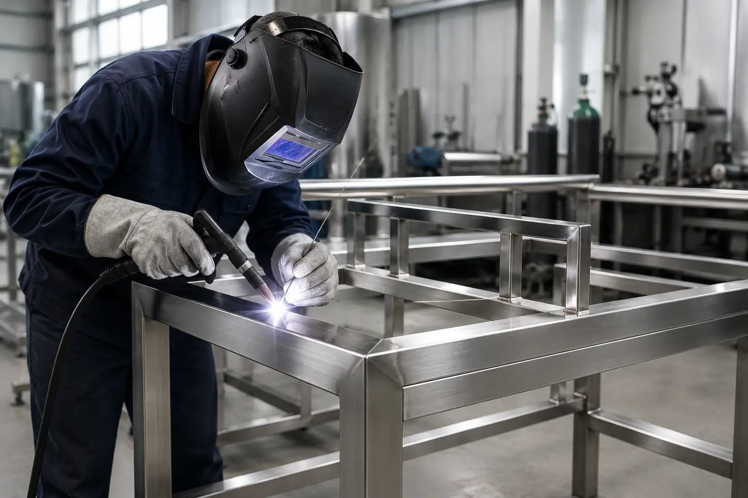 Stainless steel fabrication